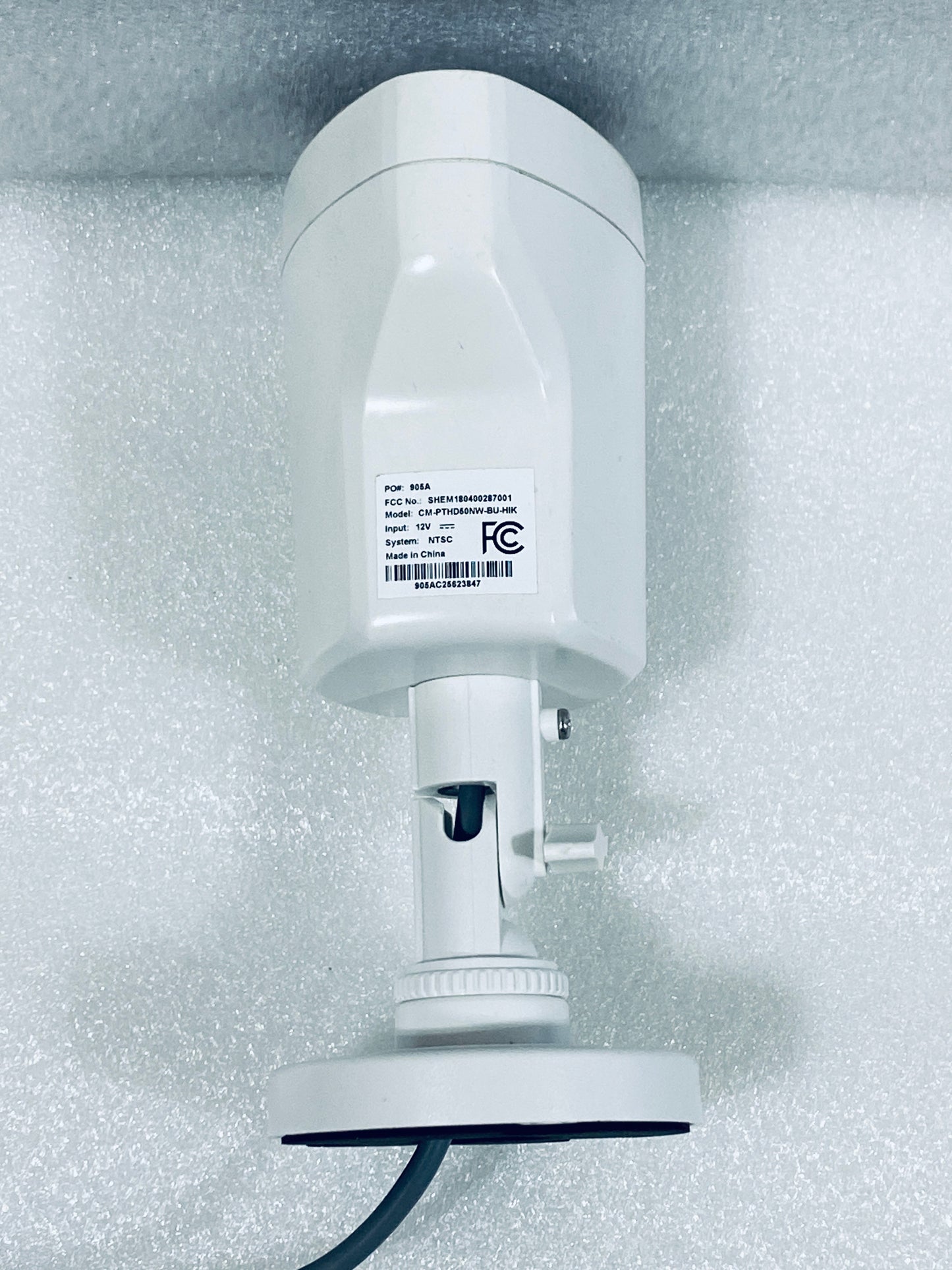 Night Owl 5.0 L2 5MP BNC White Bullet Security Camera, CM-PTHD50NW-BU-HIK – READ