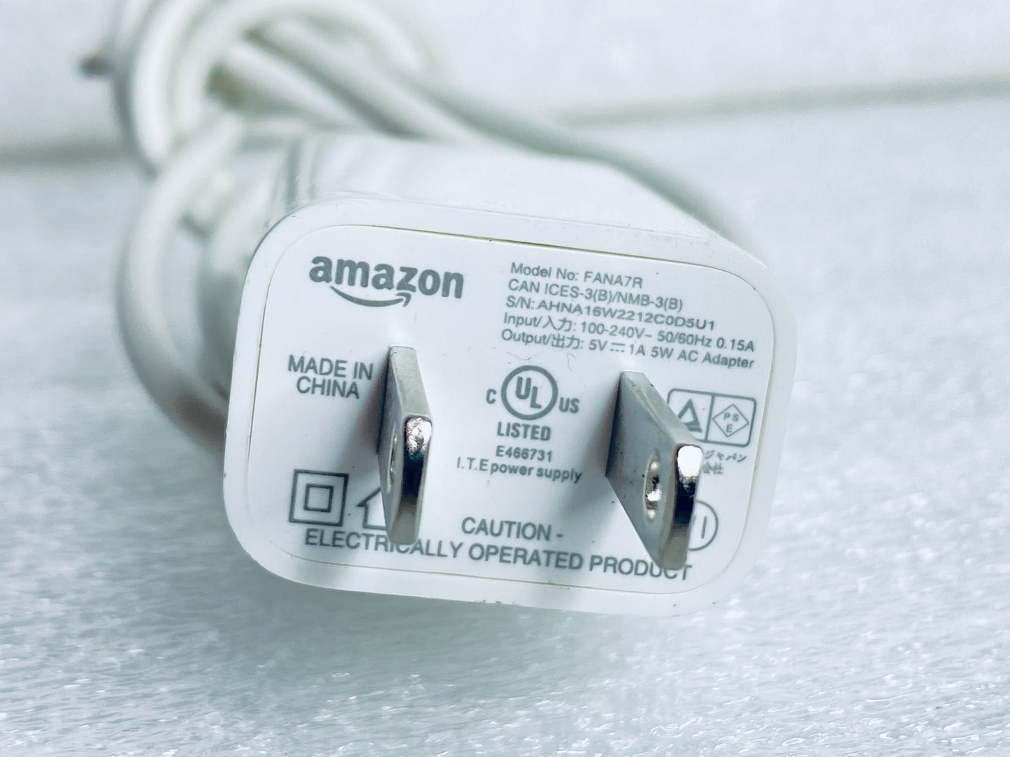 blink Sync Module 2 Approx. 40" Micro USB Power Cable & AC Adapter, White - READ