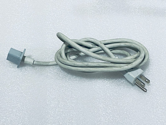 3-Prong AC Power Cord Cable For Apple Mac Pro Tower, White - (READ)