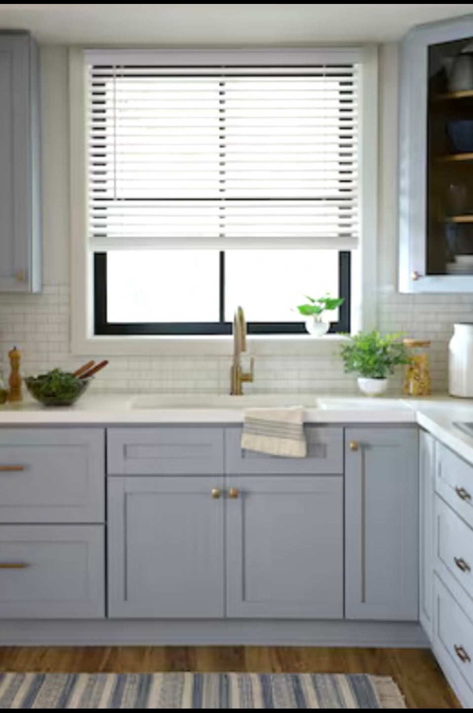 new Other LEVOLOR Trim+Go 2” White Faux Wood Cordless Blind, 27” x 64” - (READ)