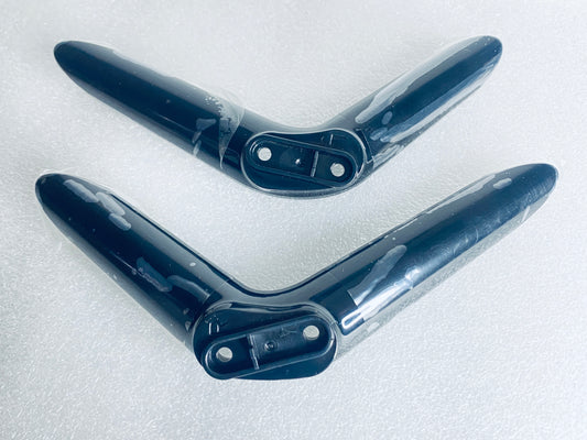 onn 100012589 Black TV Stand Legs - (READ)