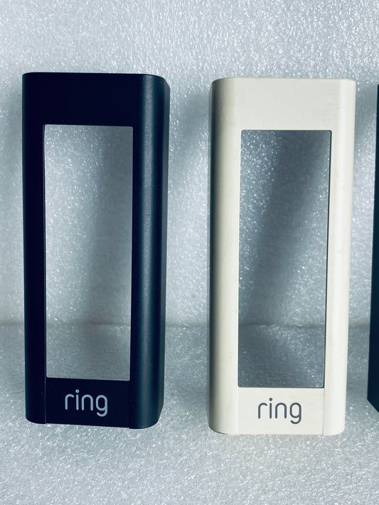 lot Of 4 - Ring Video Doorbell Pro Interchangeable Faceplates, Multiple Colors