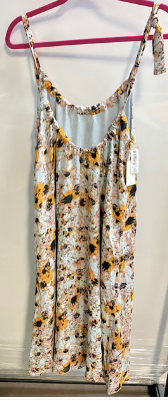 new With Tags - Wilfred Mariette Women's X-Small Dress, Sea Salt/Salmao