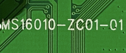 ONN TV Repair Part - 100012587 - Video/Main Board, MS16010-ZC01-01