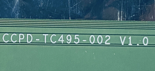 Hitachi TV Repair Part - 50RC6 - T-Con Board, CCPD-TC495-002 V1.0