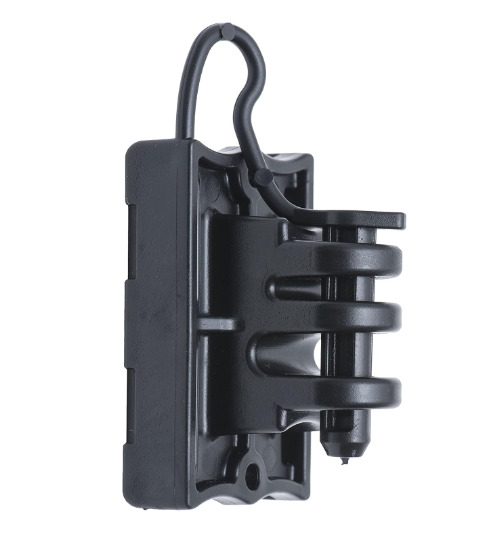 Lot Of 50 – New Zareba Wood Post Pin Lock Insulator, Black (25) Per Package