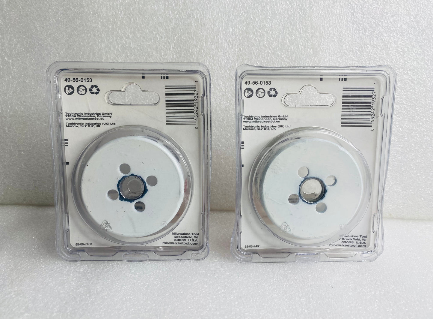 Lot Of 2 - New Other Milwaukee Dozer Bi-Metal Hole Saw 2 9/16", 49-56-0153