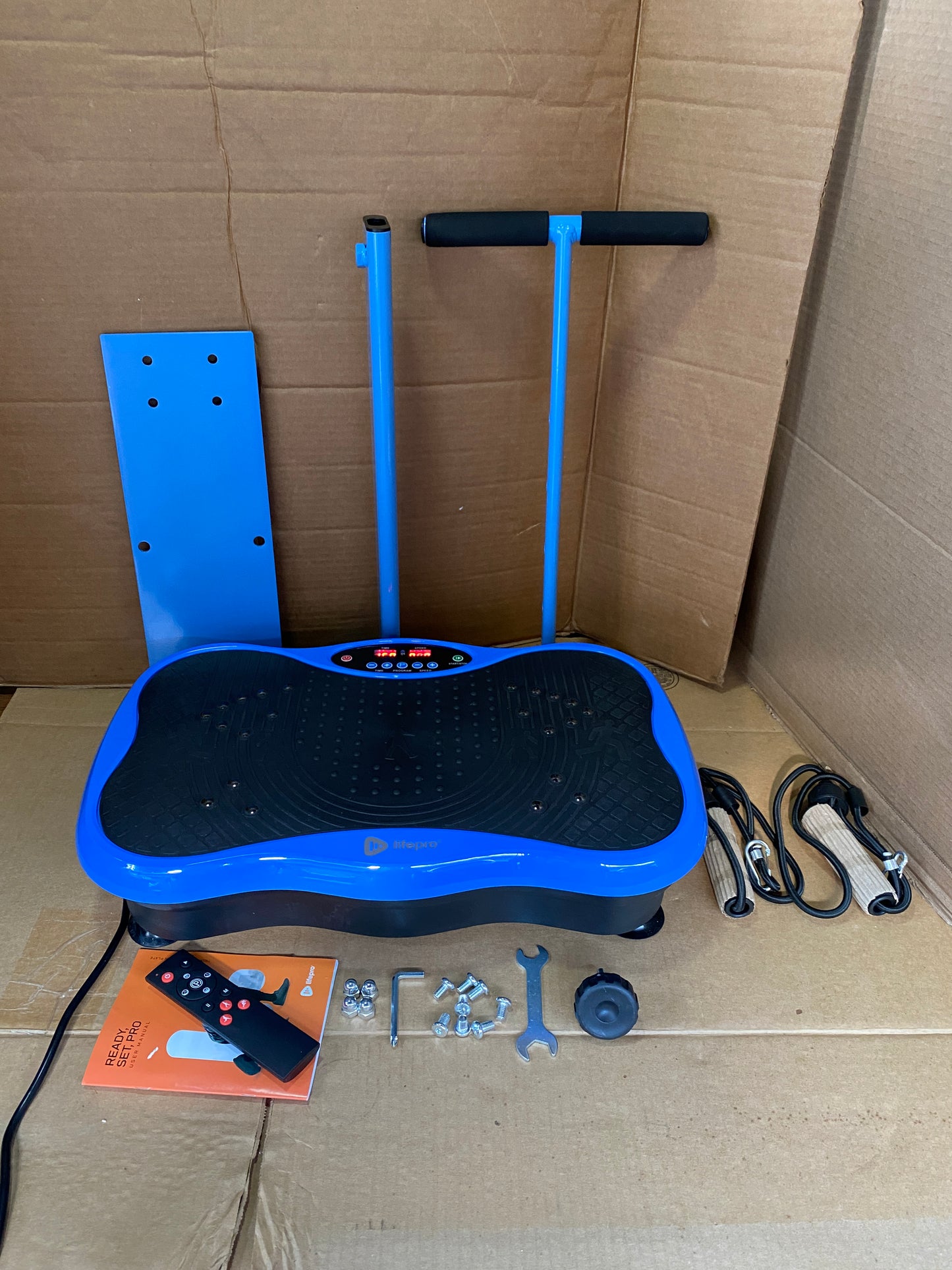 New Other Lifepro TrimLite Vibration Exercise Plate With Handle & Bluetooth
