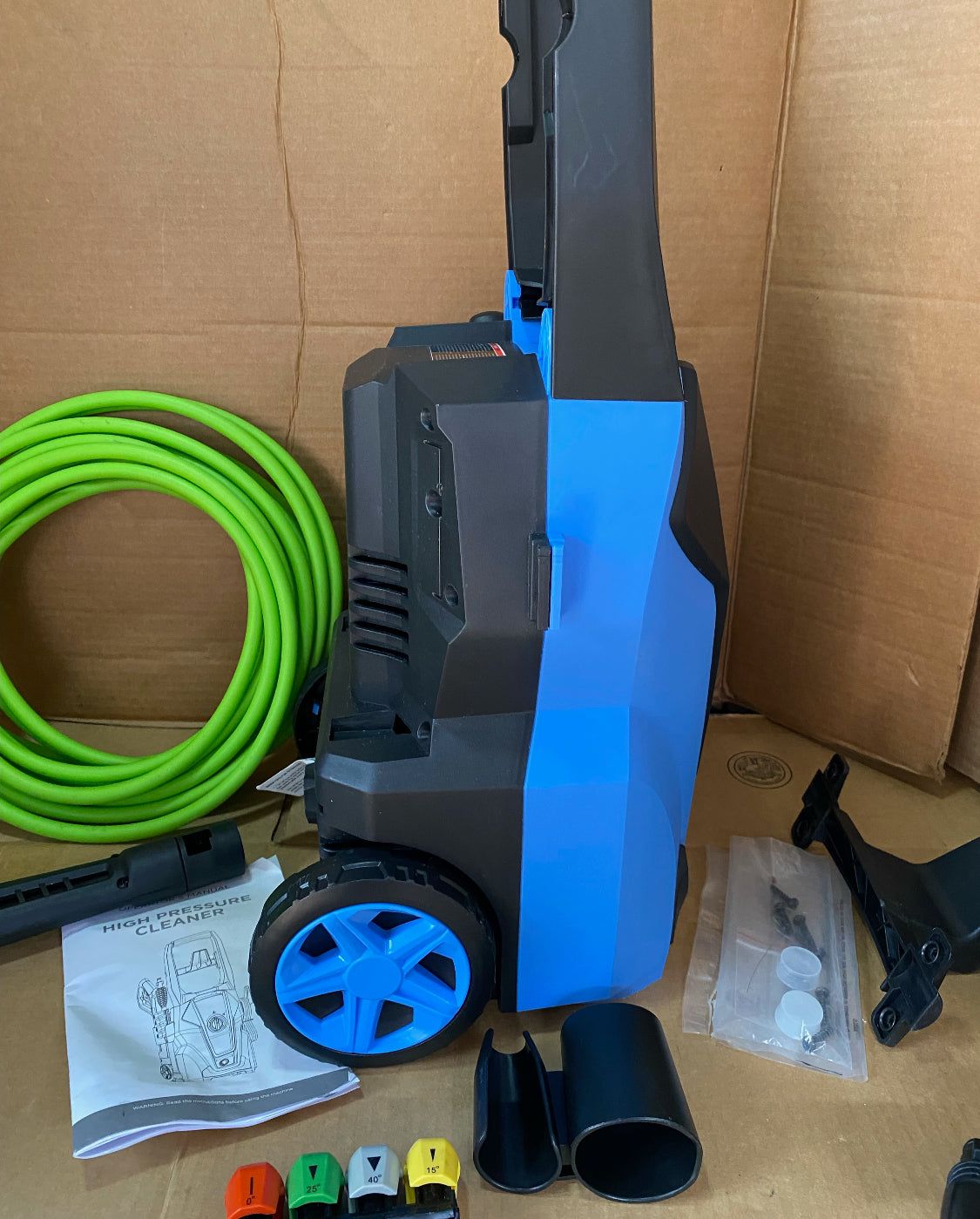 Imdot Electric Pressure Washer 5000PSI Max 4.0GPM With 4 Nozzles & Foam Cannon