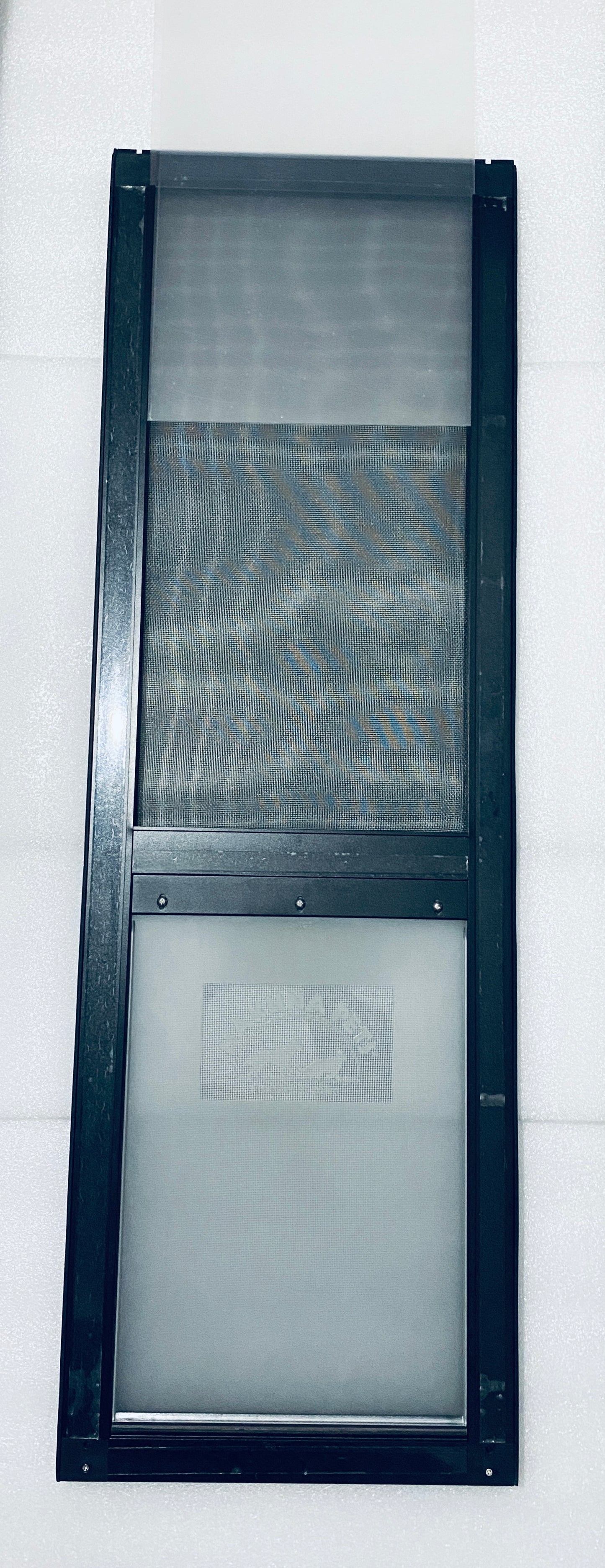 New Other - Hakuna Pets Large Adjustable Patio Pet Door For Sliding Doors, Black