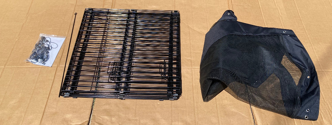 New Other VEVOR 8Pc 30"Hx24"W Foldable Dog Playpen With Fabric Top Cover, Black