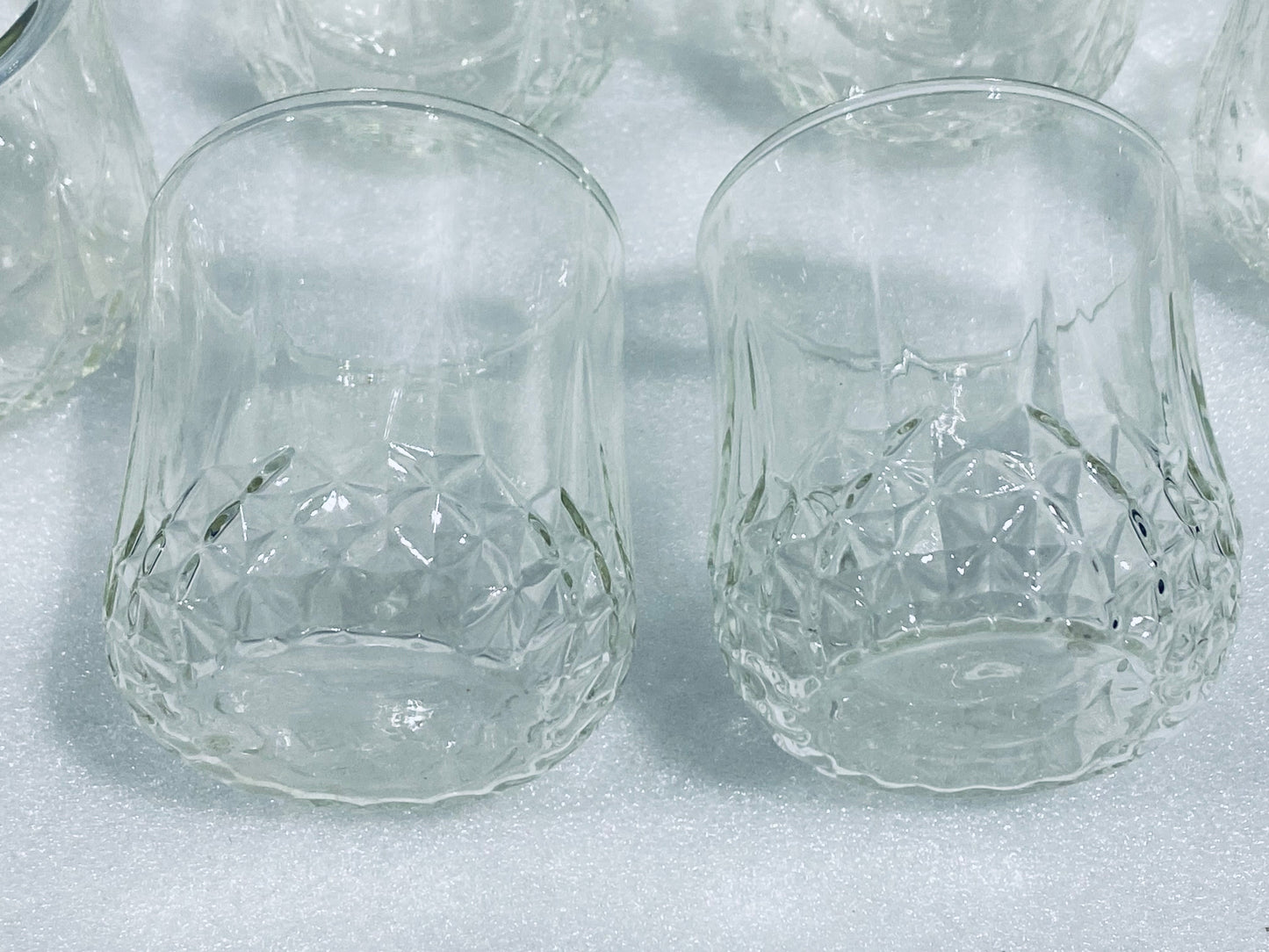 #145 - Lot Of 6 - Btat Whiskey Glasses Double Wall, Bourbon, Bar, Cocktail Glasses - (IN CONDITION AS SHOWN)