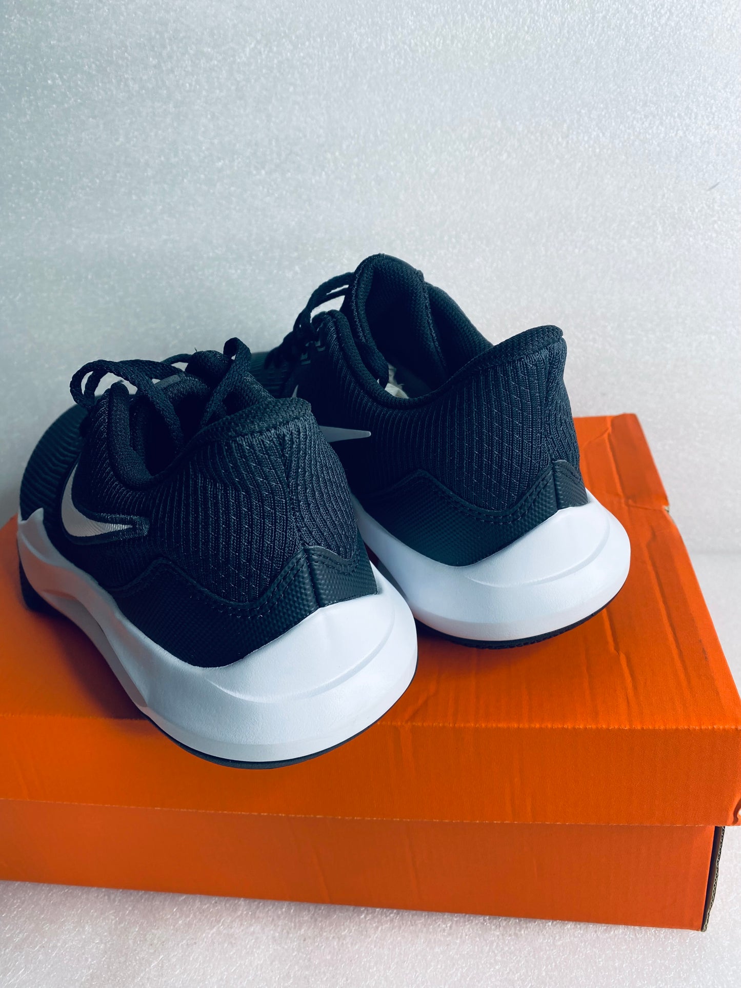 New Open Box Nike Precision V Shoe Size 9, Black & White, CW3403-003