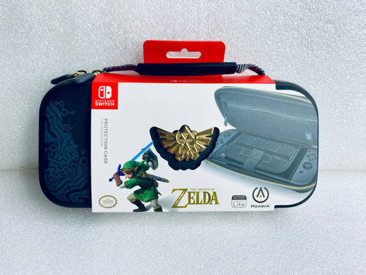 New PowerA The Legend Of Zelda Hylain Crest Nintendo Switch Protection Case