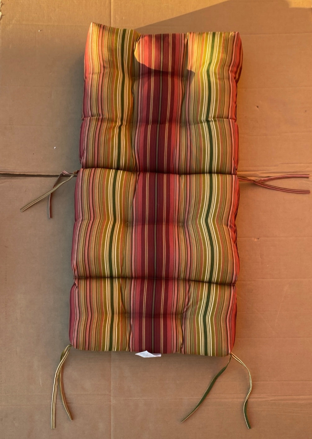 Set Of 2 - New Open Box Greendale Home Fashions Outdoor Seat/Back Chair Cushions