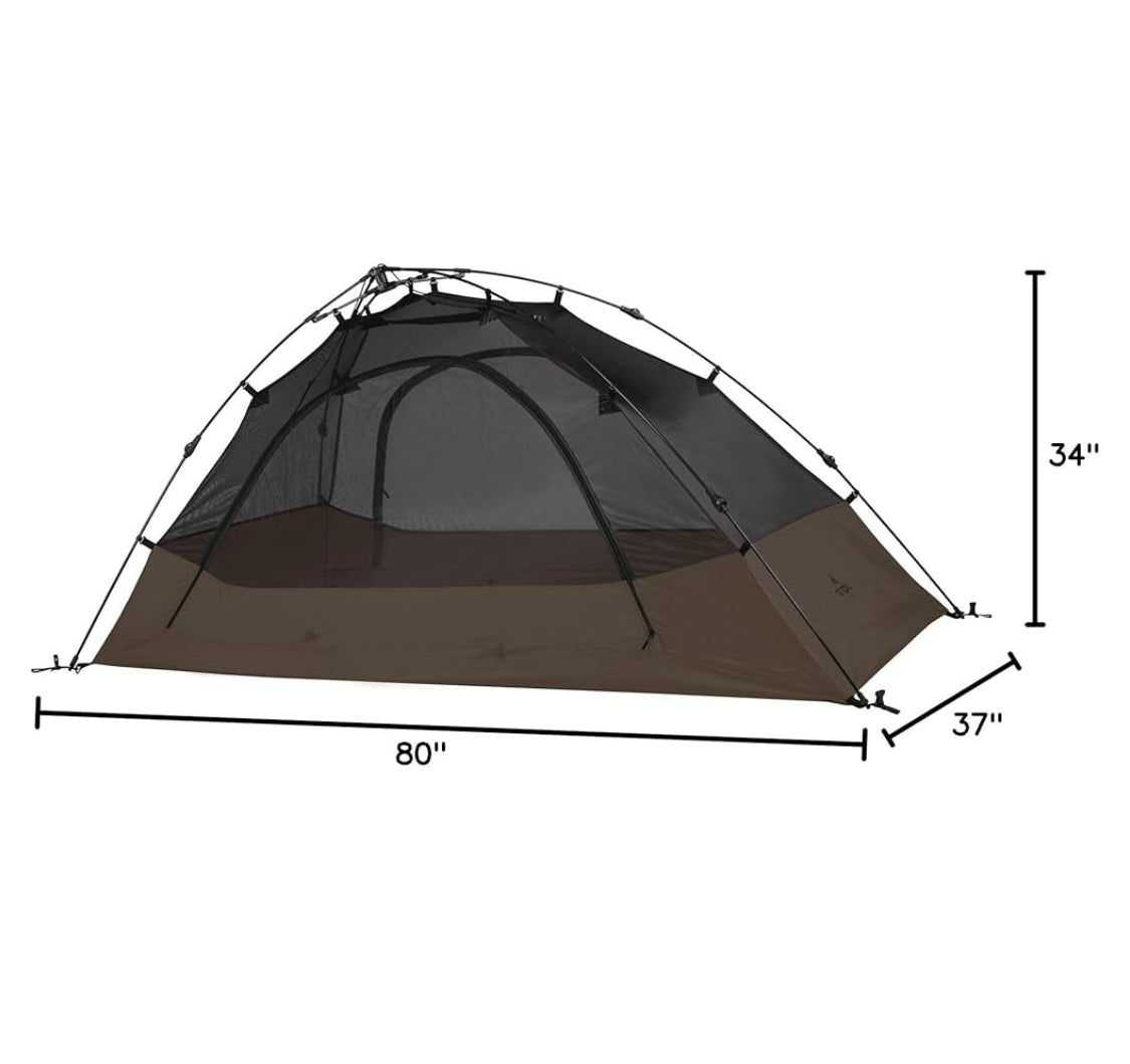 New Other Teton Sports Quick Dome Camping & Backpacking Tent W/ Clip-On Rainfly