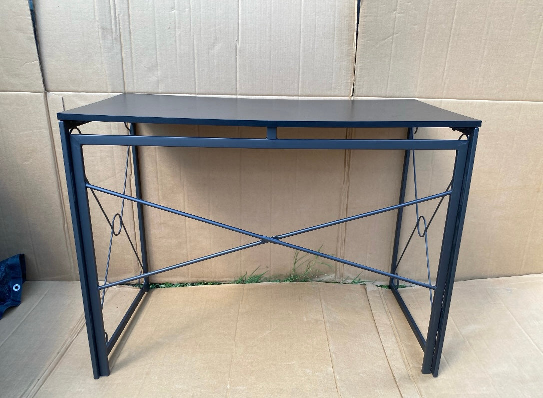 VECELO 39” Folding/Writing Desk, Black