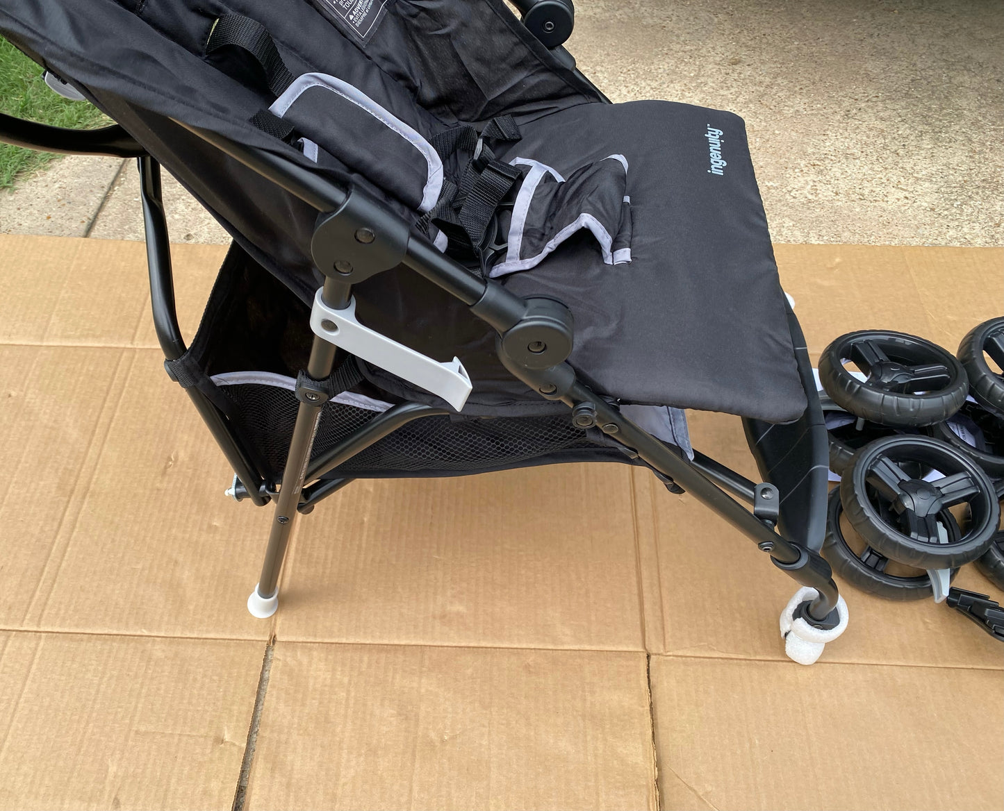 New Other Summer By Ingenuity 3D 44" Tall Mini Convenience Stroller, Black