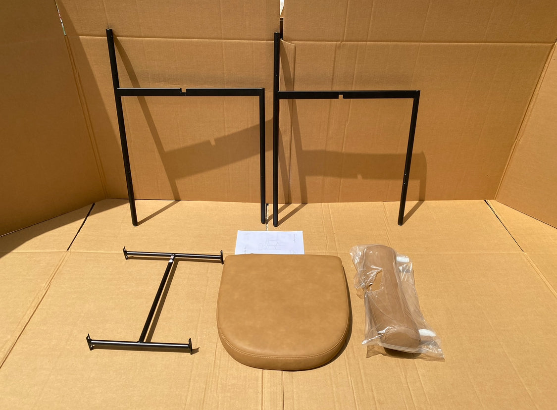 New Other Nathan James Dahlia Counter Height Modern Barstool With Backrest