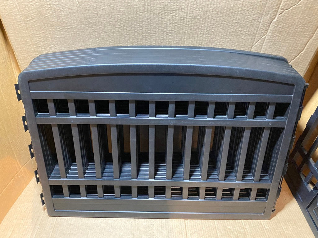 New Other IRIS USA 24” 8-Panel Pet Playpen Enclosure, Black