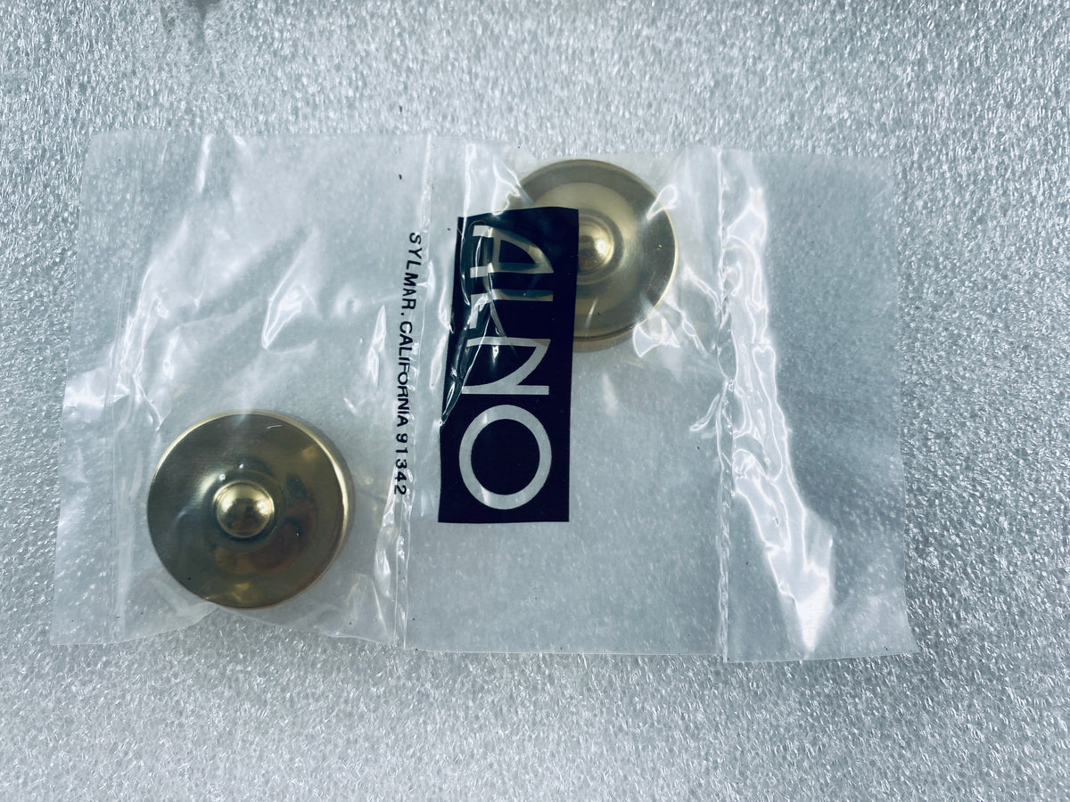 New Open Box Alno Charlie’s Collection 12" Contemporary Pull, Polished Brass