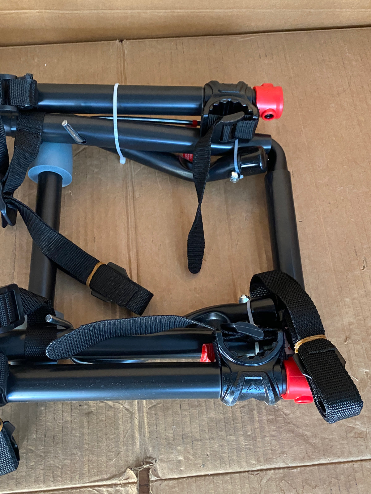New Open Box Allen Sports 2 Bike Black Rack Deluxe Trunk Mount Bike Carrier