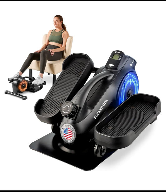 New Other Lifepro Flexstride Under Desk Black Elliptical With Carrying Handle