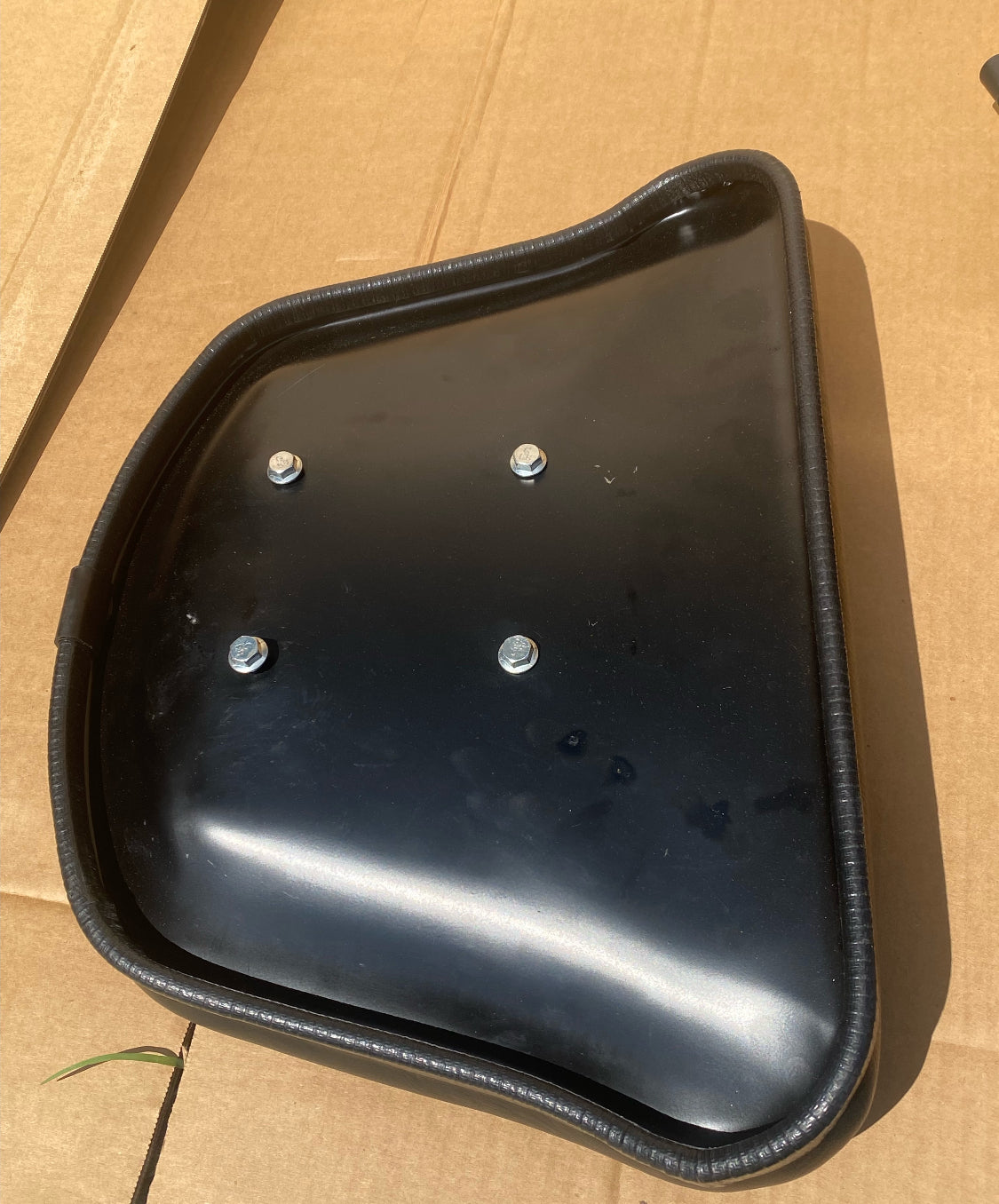 VEVOR Universal Adjustable Forklift/Tractor Seat With Micro Switch, Black