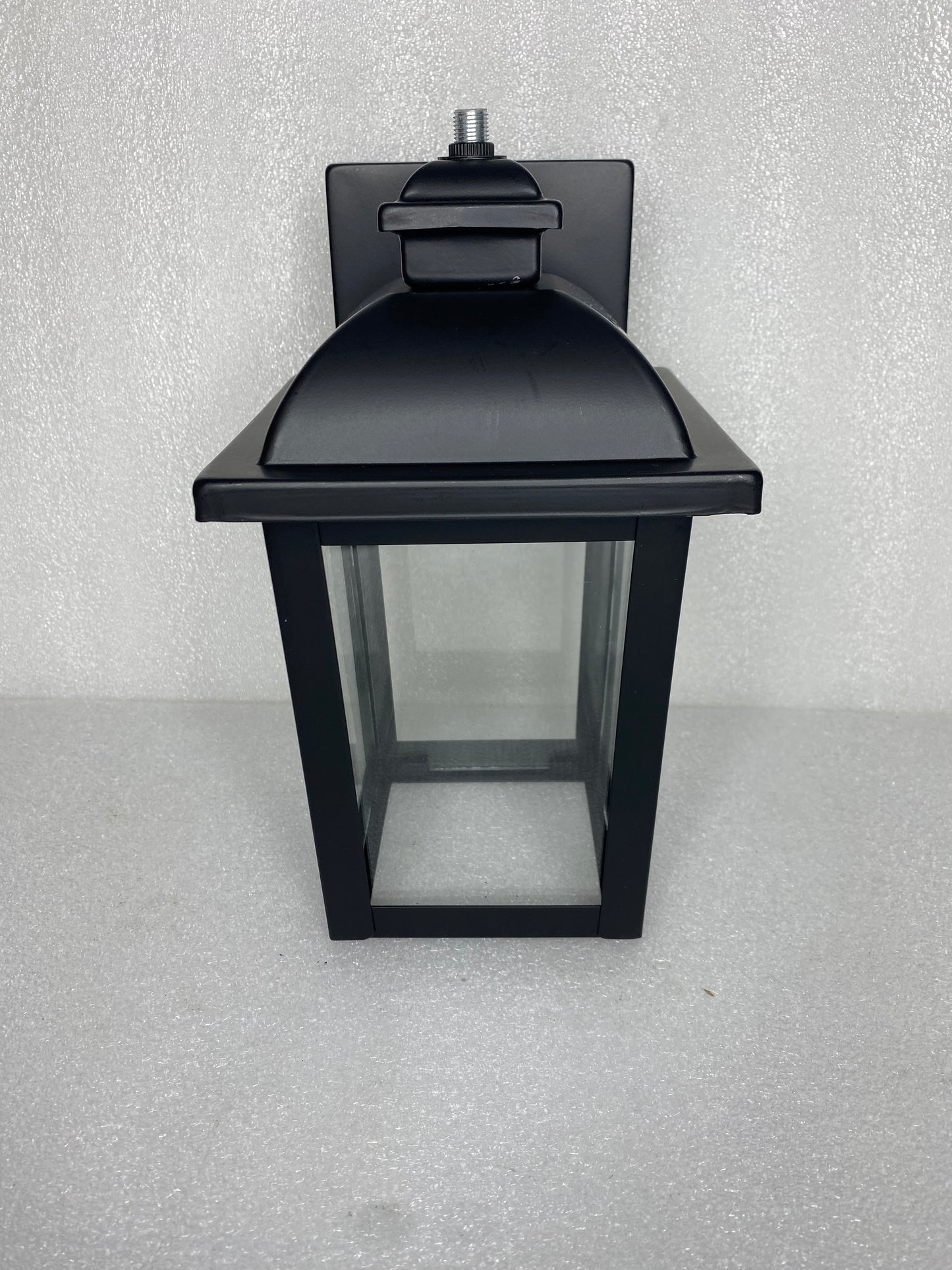 new Other-allen + roth Belford 11.4” H Hardwired Outdoor Wall Light, Matte Black