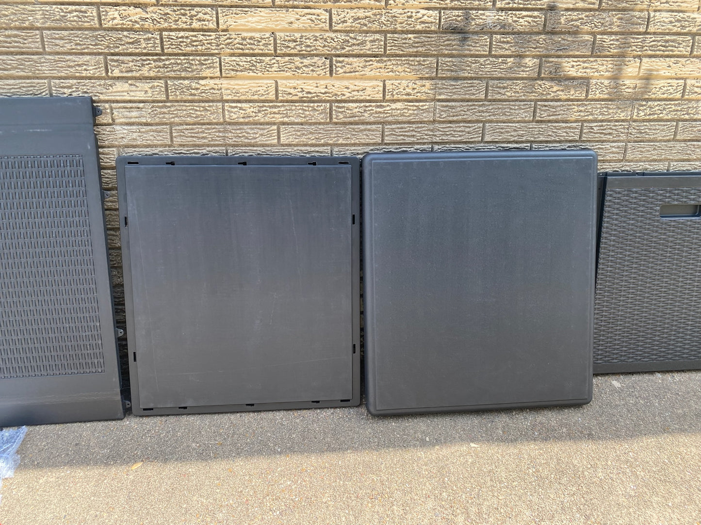 New Other Garvee 80Gal Lockable Resin Waterproof Outdoor Deck Box Storage Bin