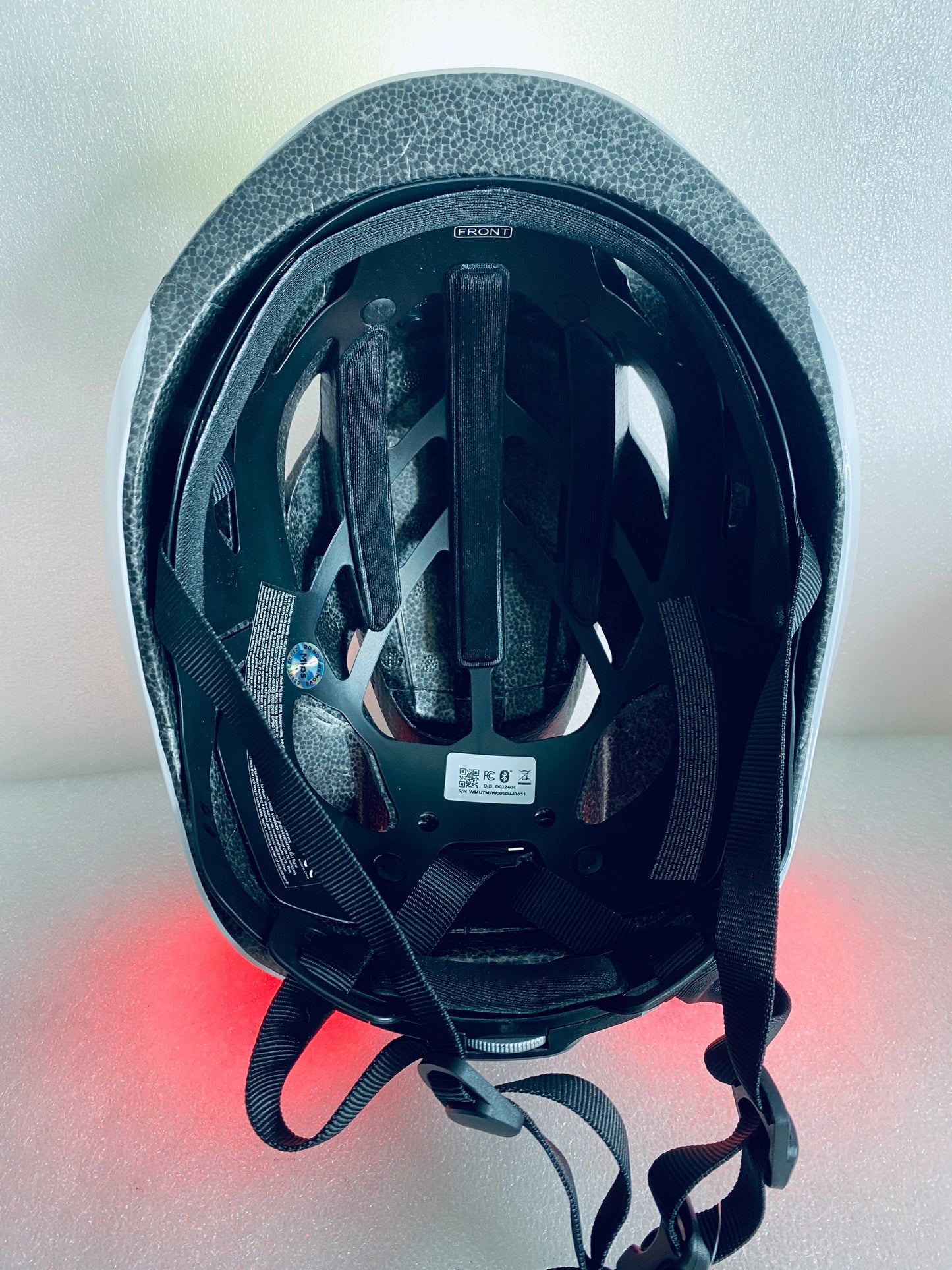New Other Lumos Ultra Size M/L Bluetooth Jet White Smart Helmet With Remote