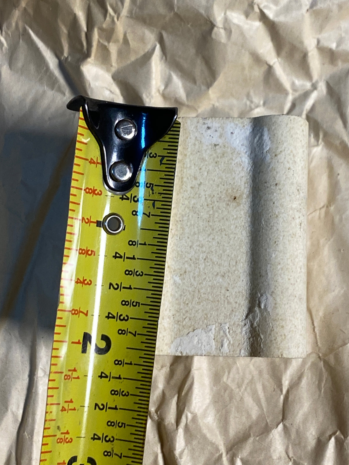 Lot Of 8 - Kiln Approx. 2" Tall x 1 1/2" Wide Squared End Posts