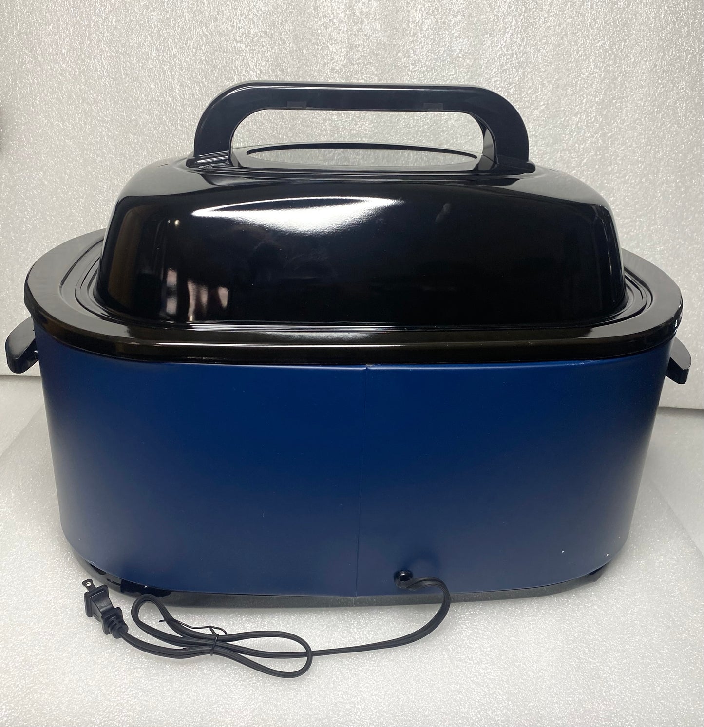 new Other - Sunvivi 28 Qt Roaster Oven Self-Basting Lid W/ Viewing Window, Blue