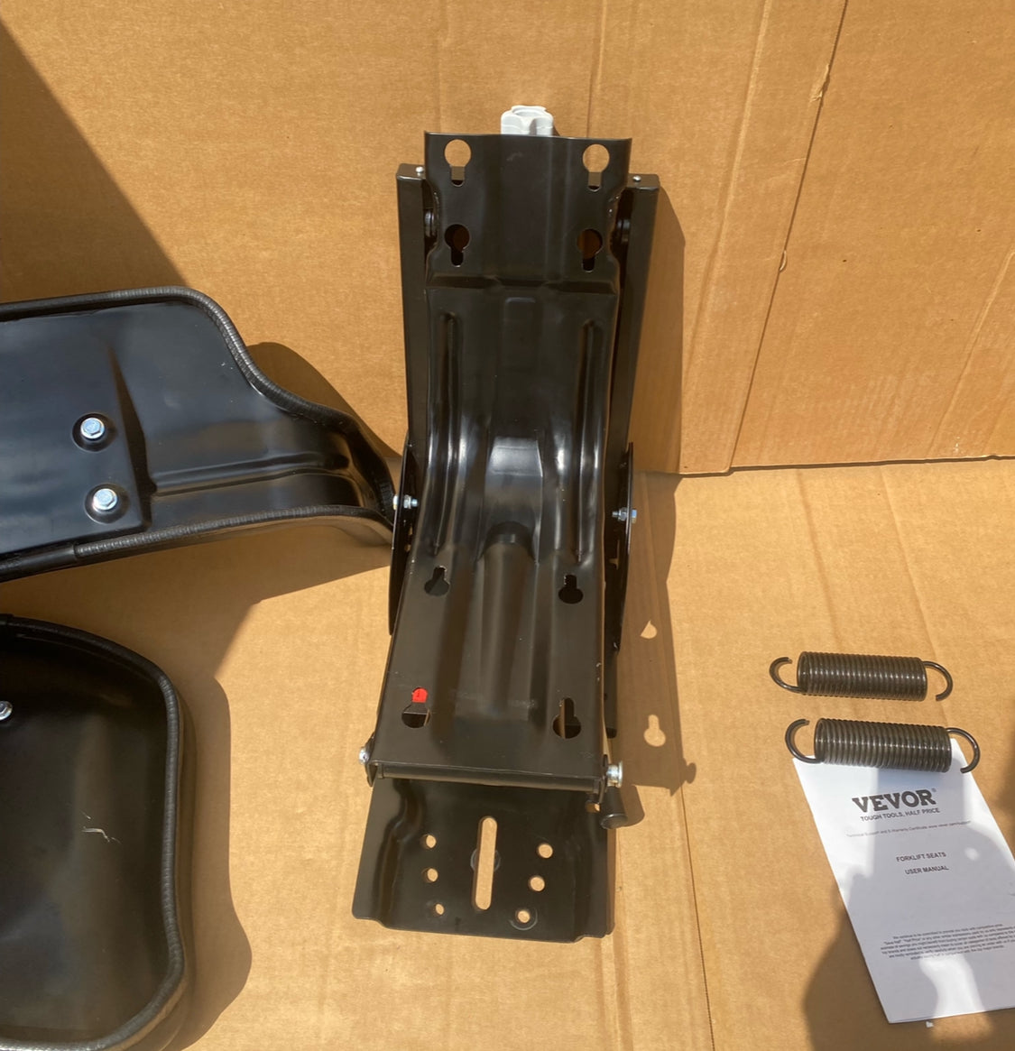 New Other VEVOR Universal Adjustable Forklift/Tractor Seat With Micro Switch