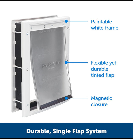 New Other PetSafe Plastic Pet Door for Extra Large Dogs Weighing Up to 220 lbs