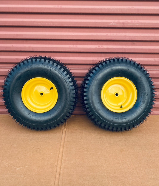 Set Of 2 - New Other YITAMOTOR 20x8.00-8 Lawn Mower 4 Ply Tubeless Tires, Black