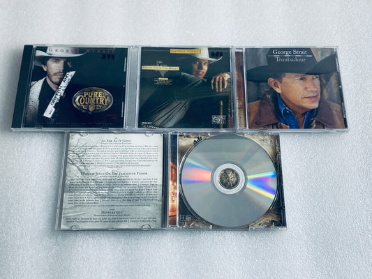 lot Of 4 - George Straight Music CDs