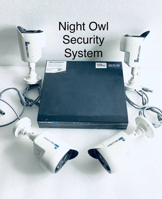 Night Owl 8 Channel 2TB HDD DVR Security System With (4) 5.0 L2 Bullet Cameras