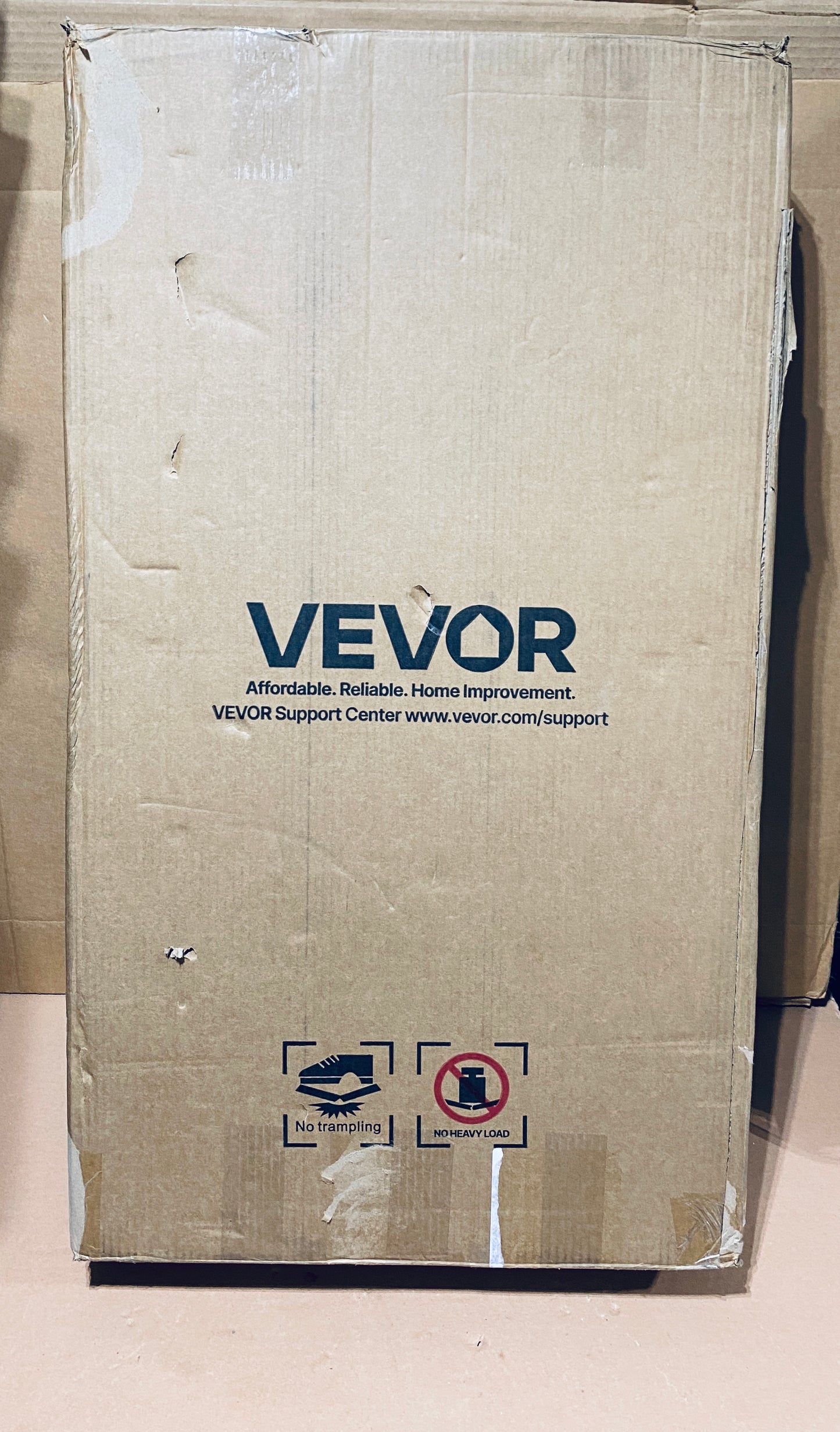 new Open Box-VEVOR 32”x17” Horizontal Hanging Transom Stained Glass Window Panel