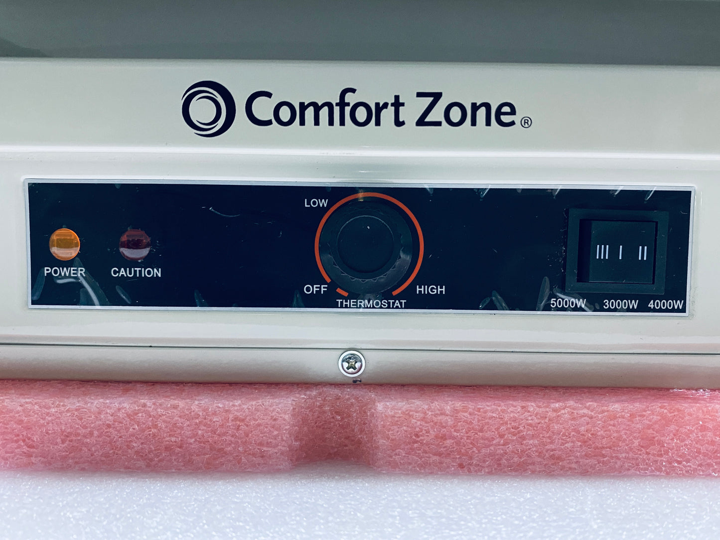 New Other-Comfort Zone 5,000W 240V 17,065BTU Ceiling Electric Fan Forced Heater