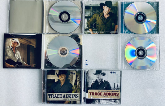 lot Of 6 - Trace Adkins Music CDs