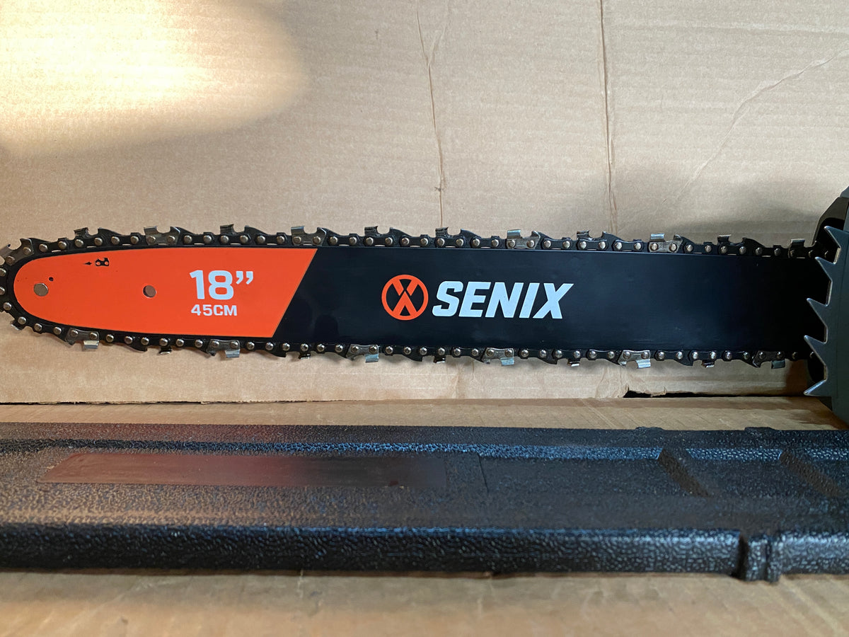 SENIX 18” Corded Electric Chainsaw With 15 Amp Motor