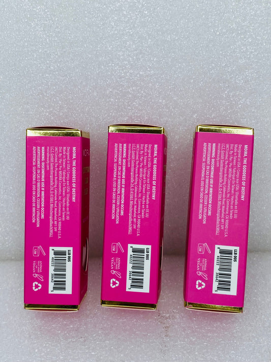 Lot Of 3 - New Moira Love Steady Liquid Blush Radiant Finish 05, 0.17 oz. Each