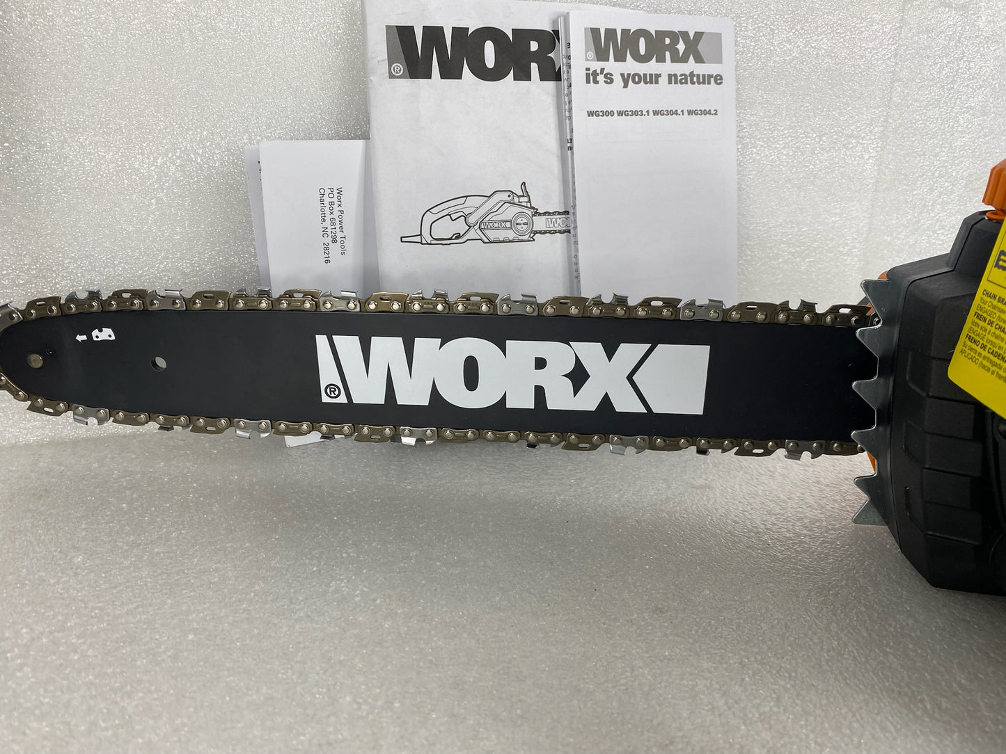 New Other Worx WG303.1 14.5 Amp 16" Electric Chainsaw