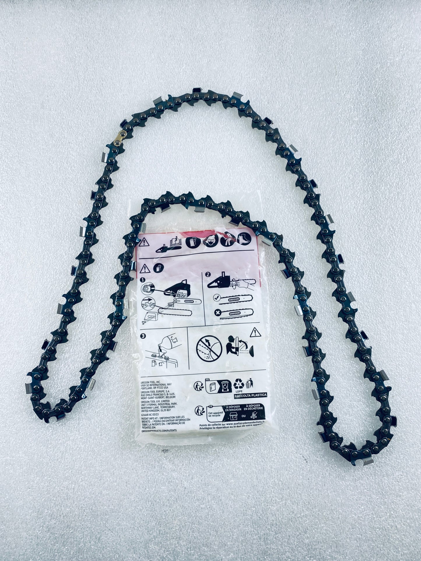 Lot Of 3-New Other Oregon Chainsaw Chain For 20" Bar, 72 Drive Links, 3/8" Pitch
