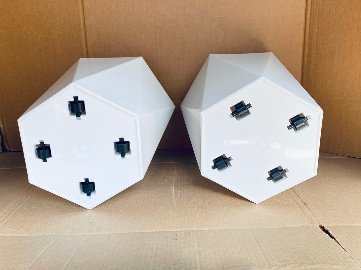 Set Of 2-New Other Garvee 16” Tall Self Watering Planters W/ Water Level Monitor