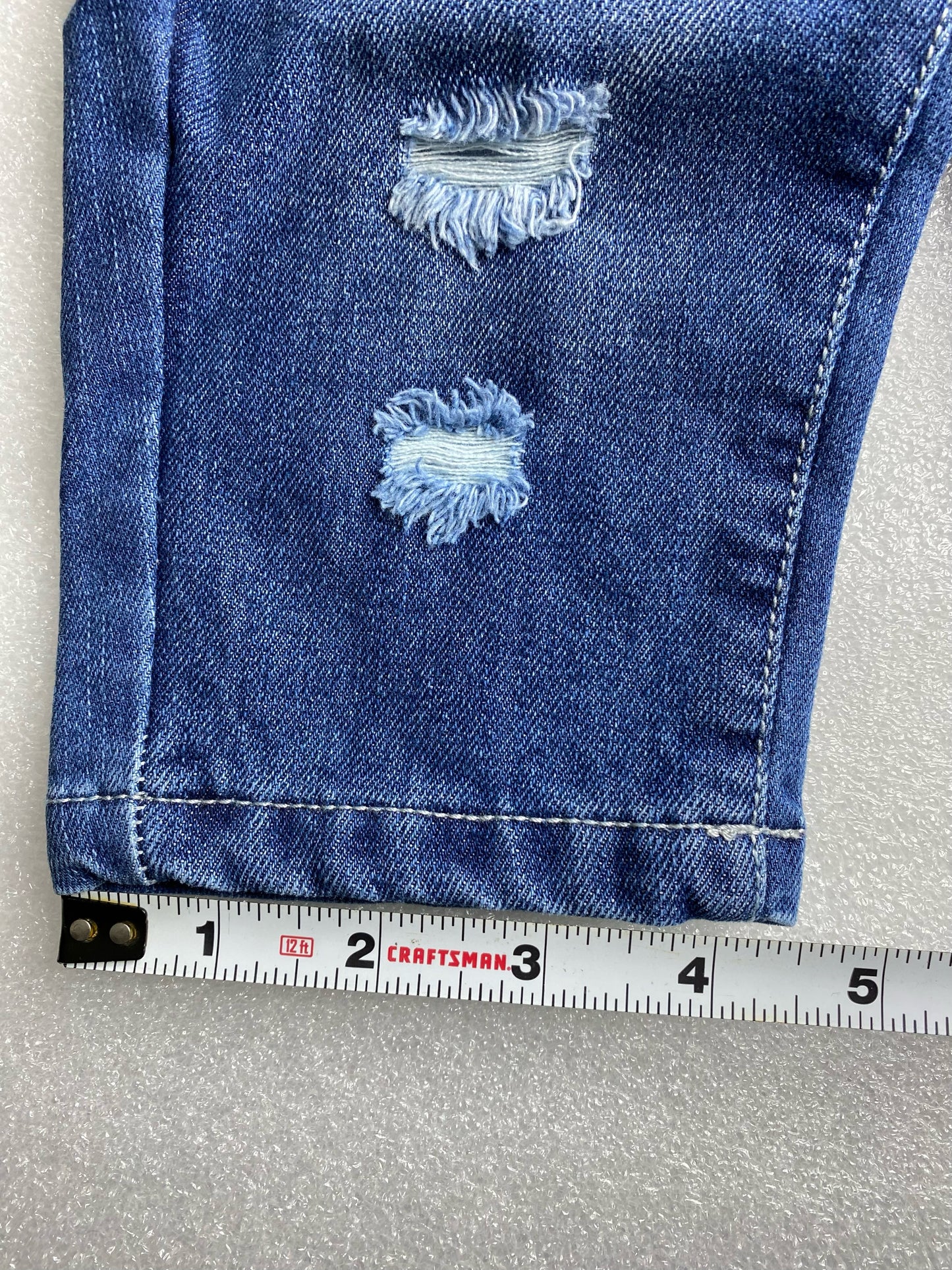 New Kidscool Space Size 12-18 M Baby Overall Small Bib Pocket Denim Workwear