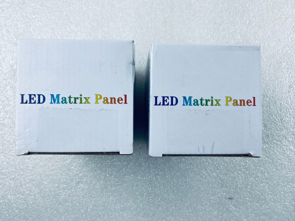 Lot Of 2 - New Flexible LED RGB App Control Screen Matrix Panel, 16x32
