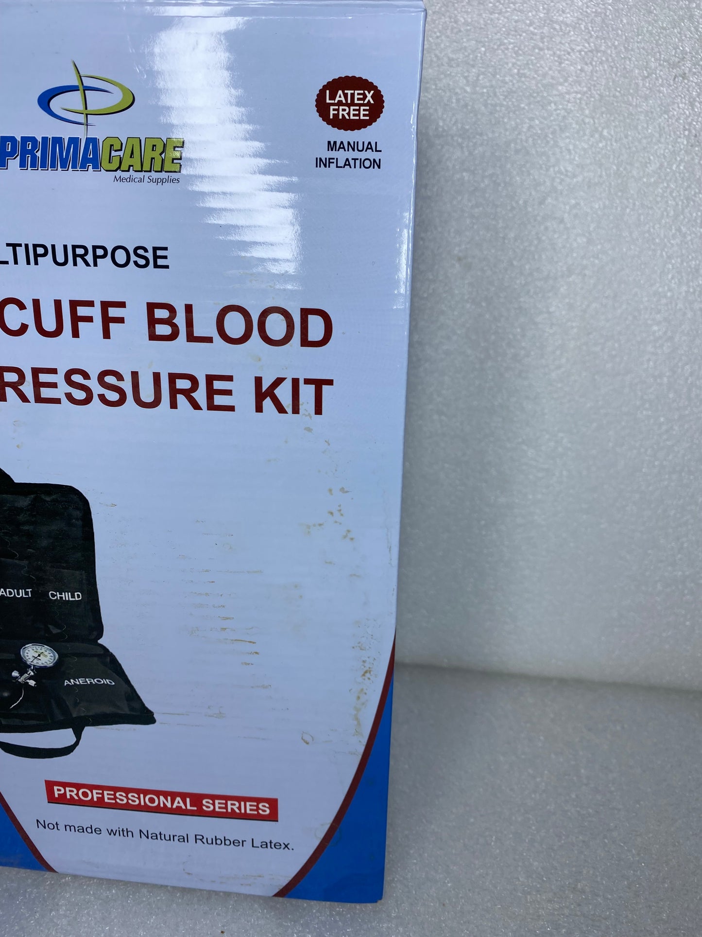 new Other - Prima Care Multipurpose 5 Cuff Blood Pressure Kit, Black