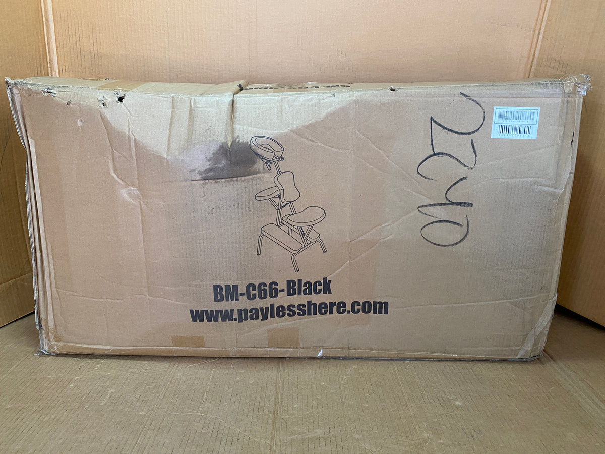 New Other BestMassage Portable/Folding Massage/Tattoo Chair, Dark Black